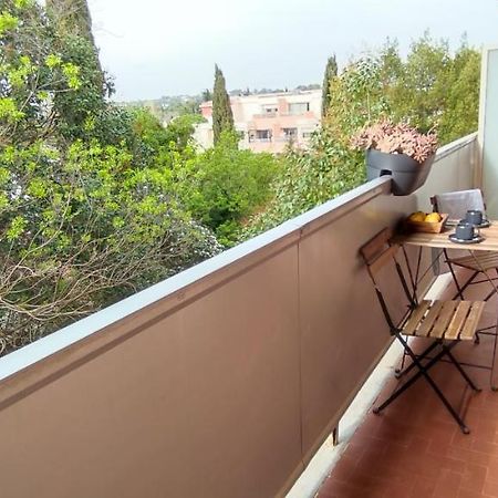 Michelet Studio Climatise Avec Balcon Et Parking Ferme Montpellier Exterior foto